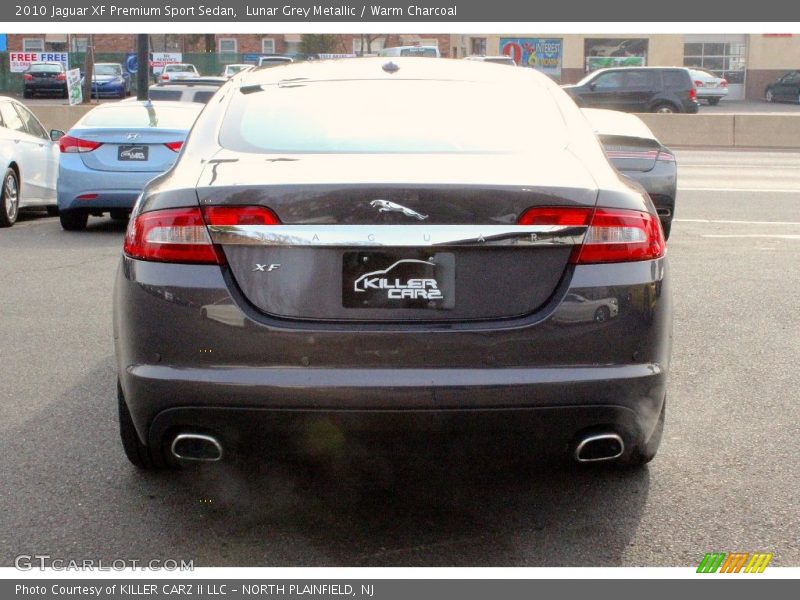 Lunar Grey Metallic / Warm Charcoal 2010 Jaguar XF Premium Sport Sedan
