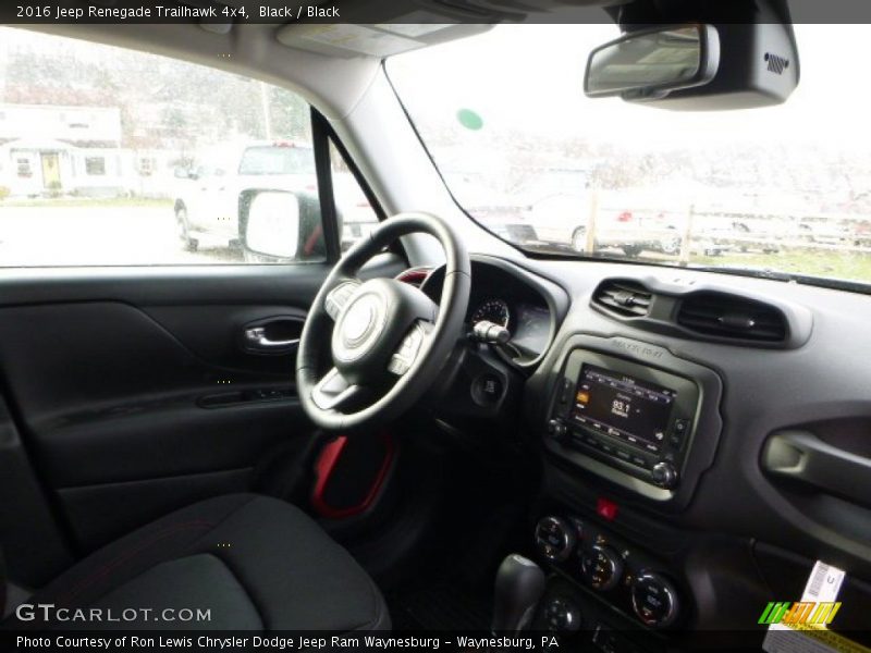 Black / Black 2016 Jeep Renegade Trailhawk 4x4