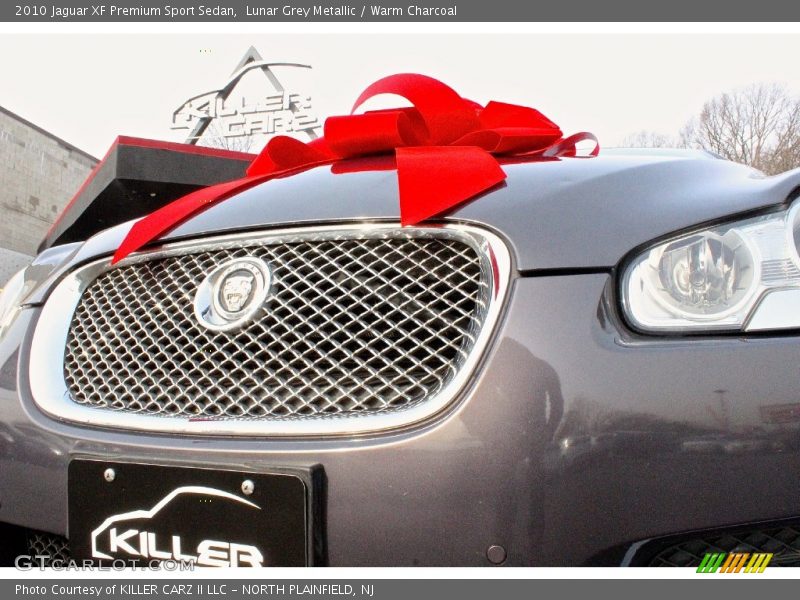 Lunar Grey Metallic / Warm Charcoal 2010 Jaguar XF Premium Sport Sedan