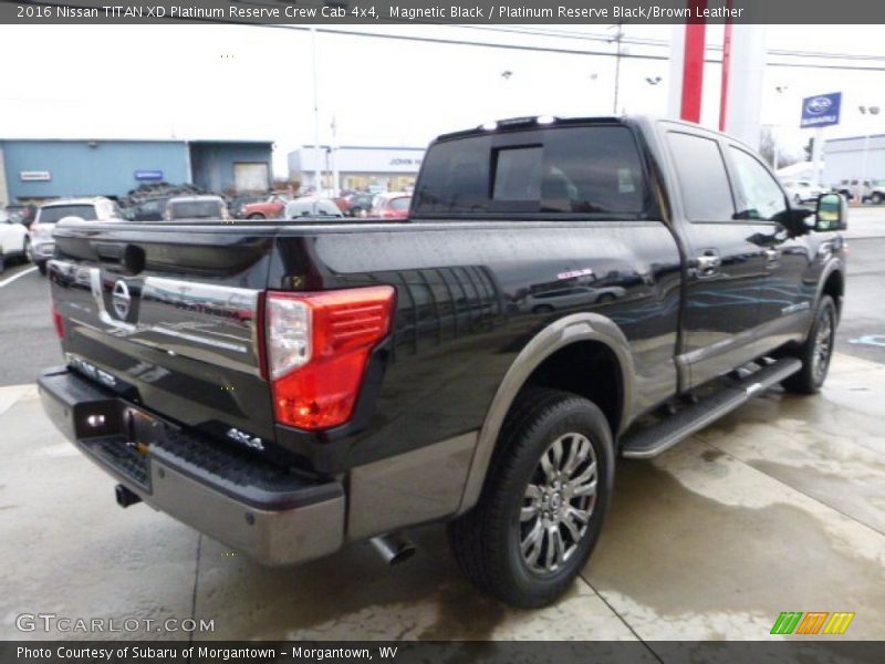  2016 TITAN XD Platinum Reserve Crew Cab 4x4 Magnetic Black