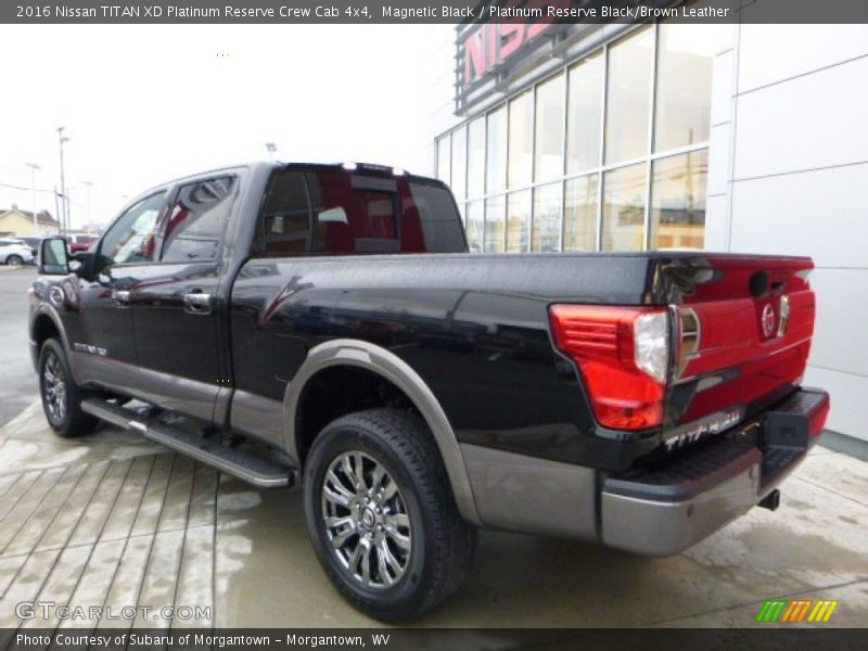  2016 TITAN XD Platinum Reserve Crew Cab 4x4 Magnetic Black