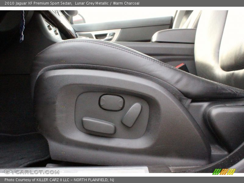 Lunar Grey Metallic / Warm Charcoal 2010 Jaguar XF Premium Sport Sedan
