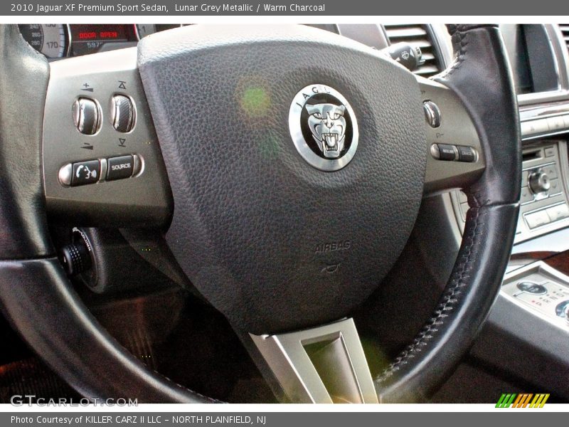 Lunar Grey Metallic / Warm Charcoal 2010 Jaguar XF Premium Sport Sedan