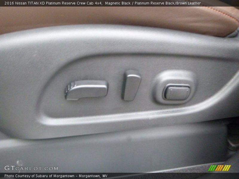 Controls of 2016 TITAN XD Platinum Reserve Crew Cab 4x4