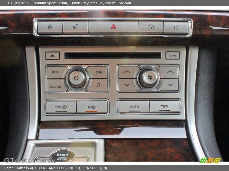 Lunar Grey Metallic / Warm Charcoal 2010 Jaguar XF Premium Sport Sedan