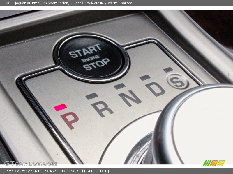 Lunar Grey Metallic / Warm Charcoal 2010 Jaguar XF Premium Sport Sedan