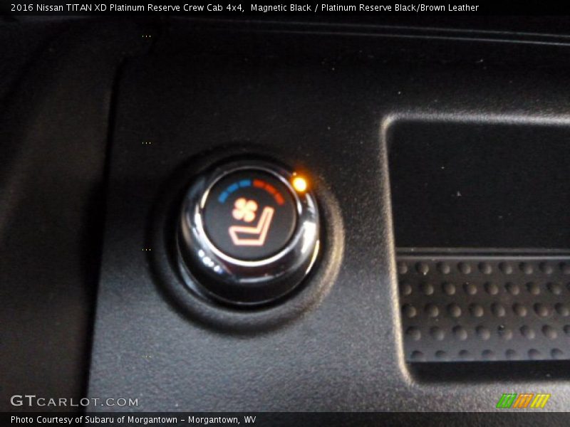 Controls of 2016 TITAN XD Platinum Reserve Crew Cab 4x4