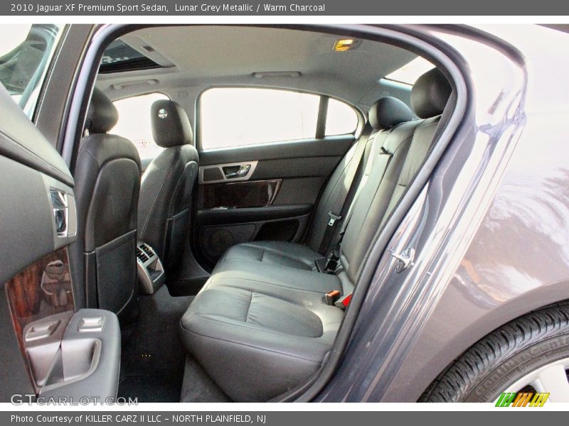 Lunar Grey Metallic / Warm Charcoal 2010 Jaguar XF Premium Sport Sedan