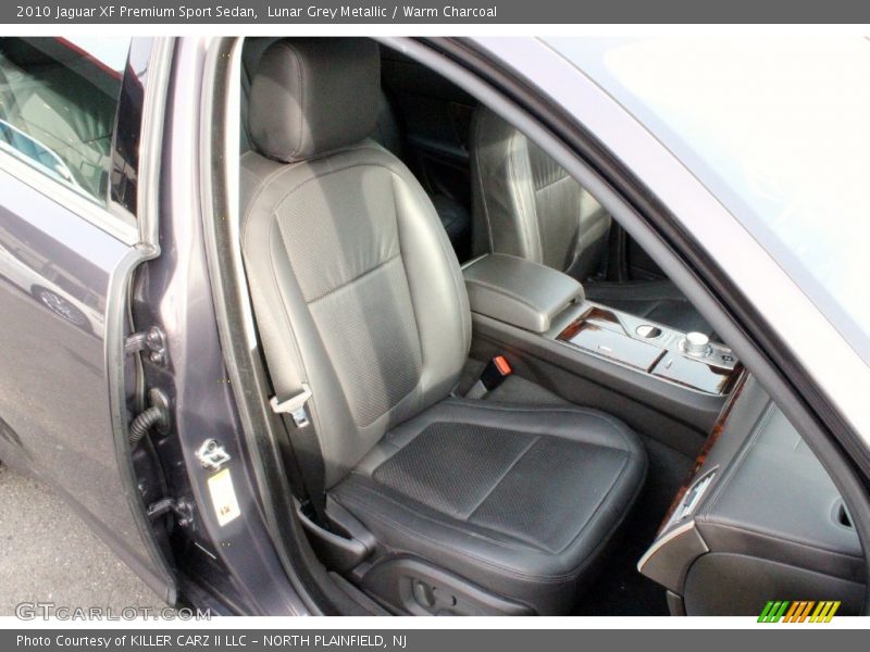 Lunar Grey Metallic / Warm Charcoal 2010 Jaguar XF Premium Sport Sedan