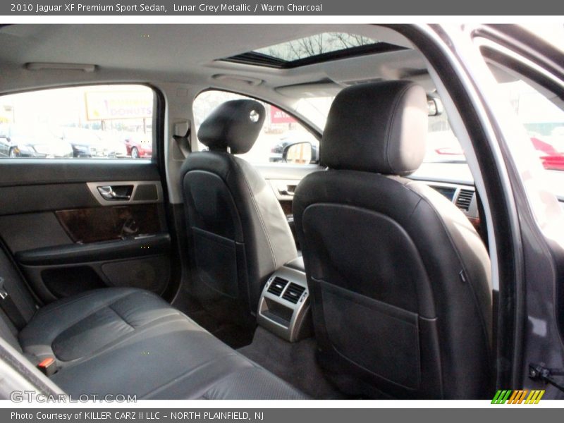 Lunar Grey Metallic / Warm Charcoal 2010 Jaguar XF Premium Sport Sedan