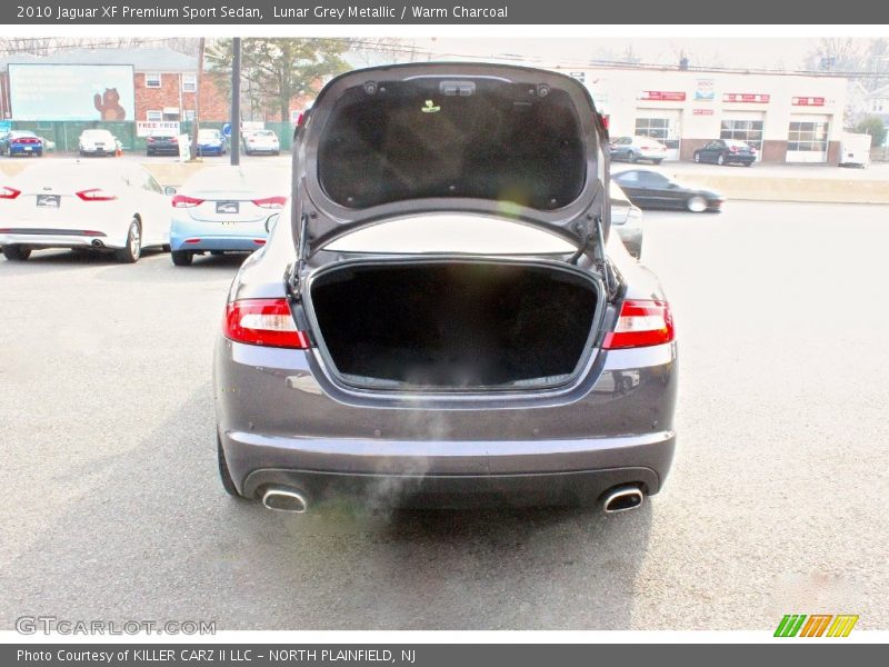 Lunar Grey Metallic / Warm Charcoal 2010 Jaguar XF Premium Sport Sedan