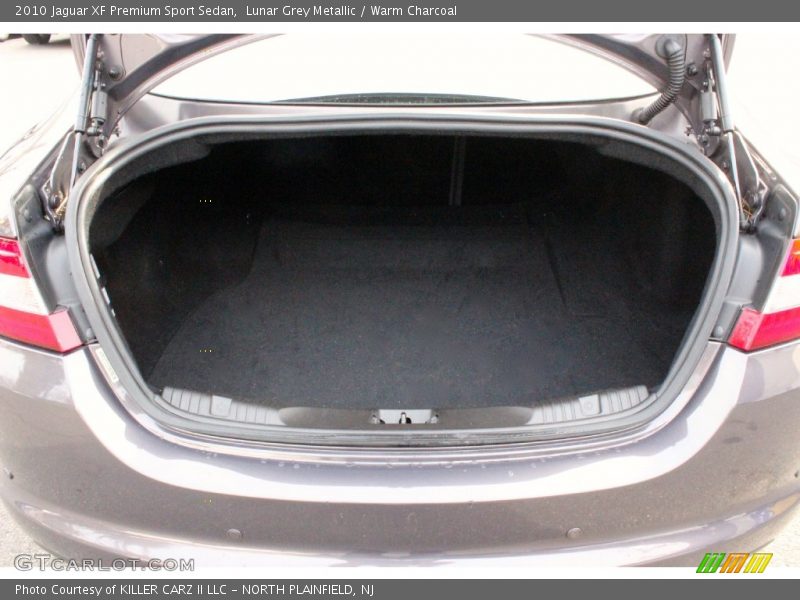 Lunar Grey Metallic / Warm Charcoal 2010 Jaguar XF Premium Sport Sedan