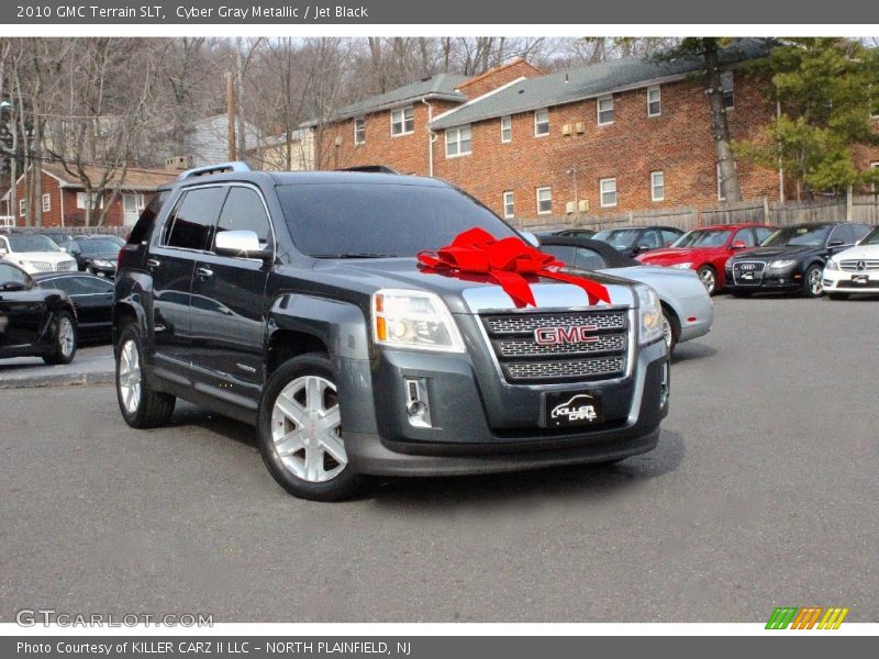 Cyber Gray Metallic / Jet Black 2010 GMC Terrain SLT