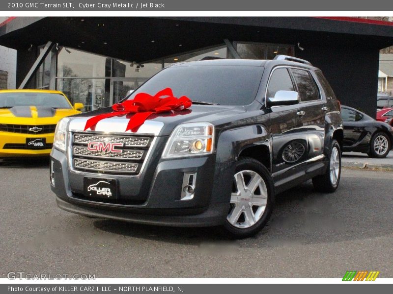 Cyber Gray Metallic / Jet Black 2010 GMC Terrain SLT