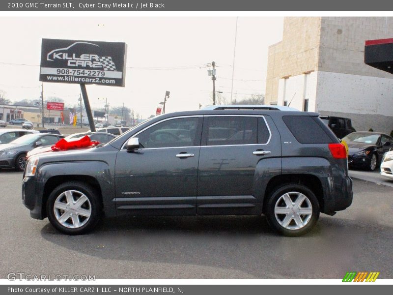 Cyber Gray Metallic / Jet Black 2010 GMC Terrain SLT