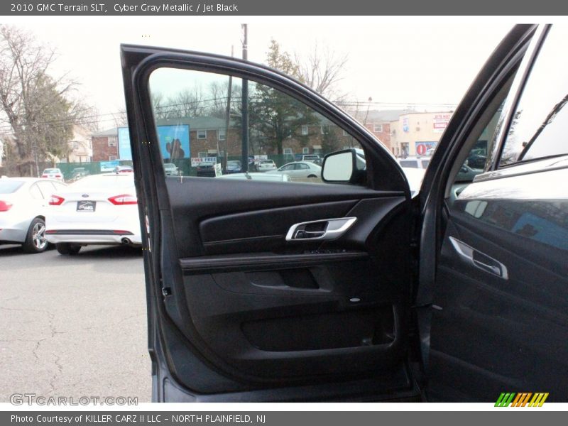 Cyber Gray Metallic / Jet Black 2010 GMC Terrain SLT