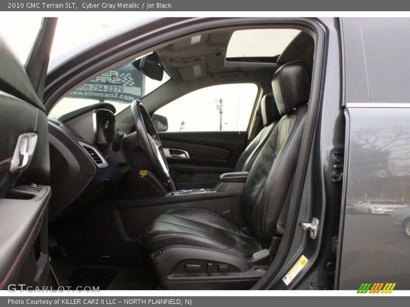 Cyber Gray Metallic / Jet Black 2010 GMC Terrain SLT