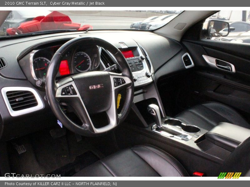 Cyber Gray Metallic / Jet Black 2010 GMC Terrain SLT