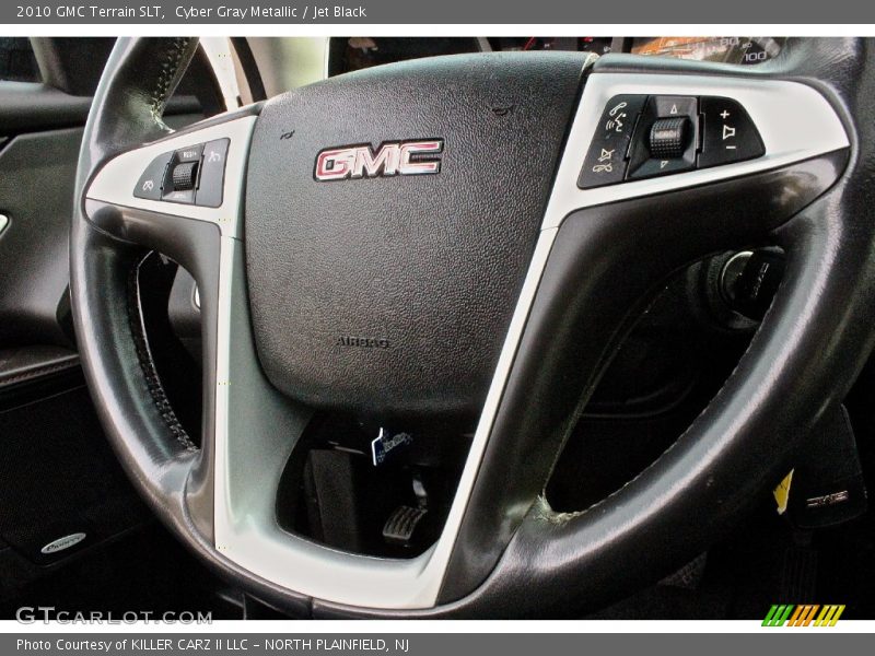 Cyber Gray Metallic / Jet Black 2010 GMC Terrain SLT
