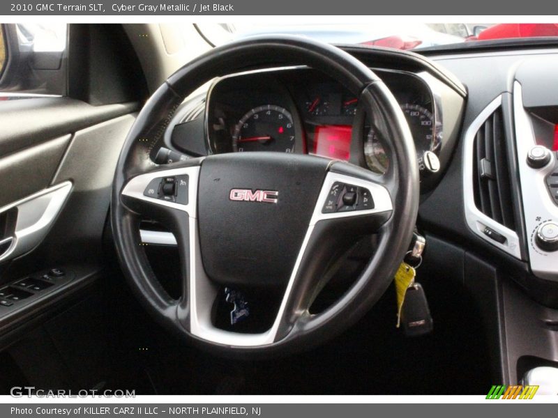 Cyber Gray Metallic / Jet Black 2010 GMC Terrain SLT