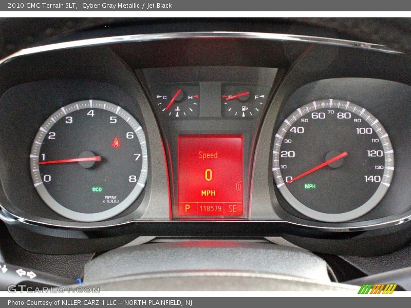 Cyber Gray Metallic / Jet Black 2010 GMC Terrain SLT