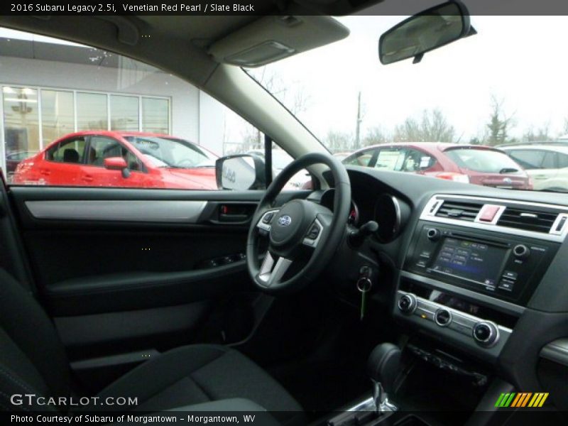 Venetian Red Pearl / Slate Black 2016 Subaru Legacy 2.5i