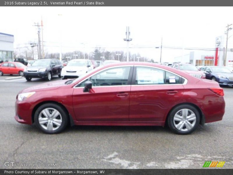 Venetian Red Pearl / Slate Black 2016 Subaru Legacy 2.5i