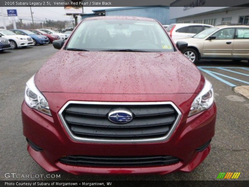 Venetian Red Pearl / Slate Black 2016 Subaru Legacy 2.5i