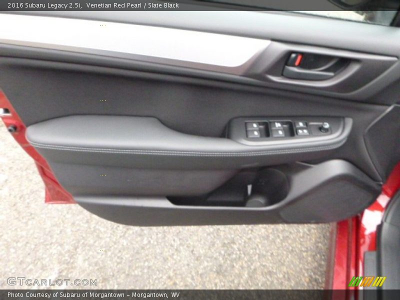 Venetian Red Pearl / Slate Black 2016 Subaru Legacy 2.5i