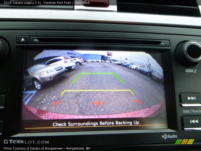 Venetian Red Pearl / Slate Black 2016 Subaru Legacy 2.5i