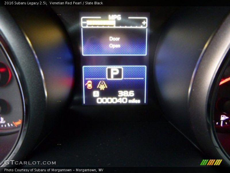 Venetian Red Pearl / Slate Black 2016 Subaru Legacy 2.5i