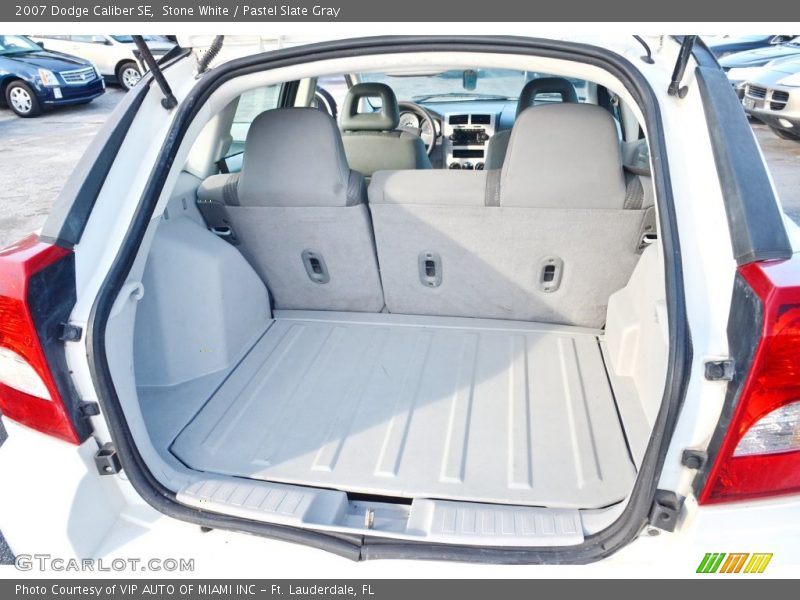 Stone White / Pastel Slate Gray 2007 Dodge Caliber SE