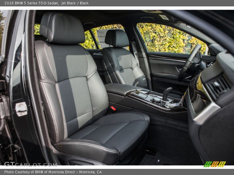 Jet Black / Black 2016 BMW 5 Series 550i Sedan