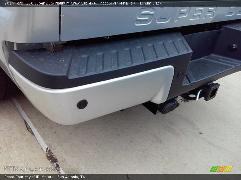 Ingot Silver Metallic / Platinum Black 2016 Ford F250 Super Duty Platinum Crew Cab 4x4
