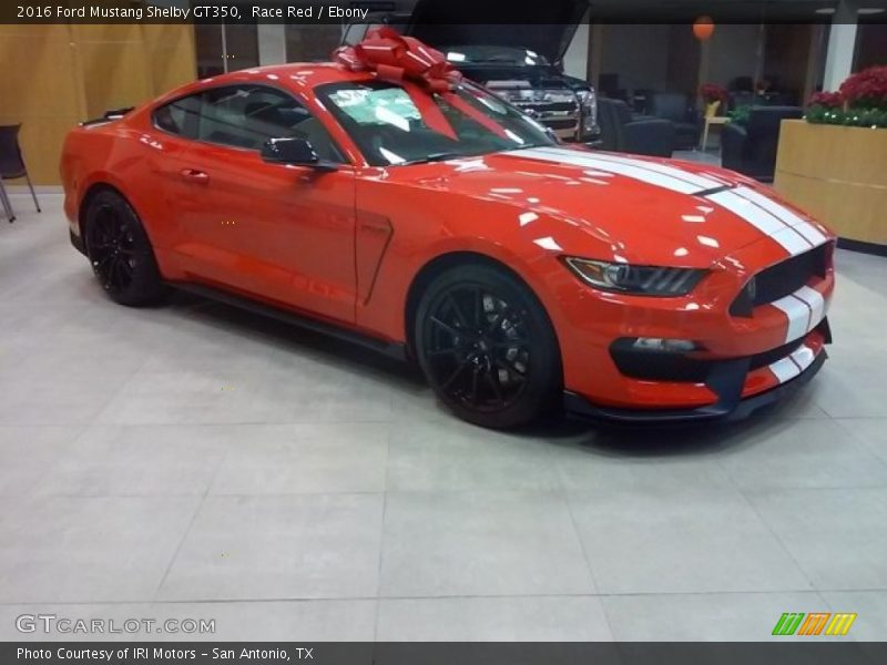  2016 Mustang Shelby GT350 Race Red