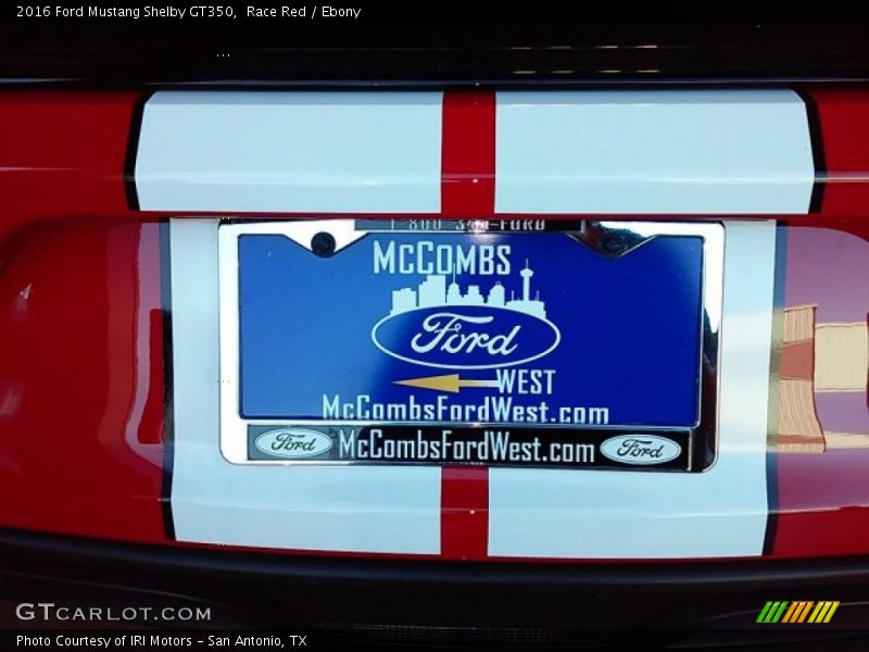 Race Red / Ebony 2016 Ford Mustang Shelby GT350
