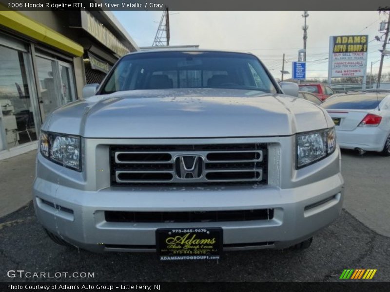 Billet Silver Metallic / Gray 2006 Honda Ridgeline RTL