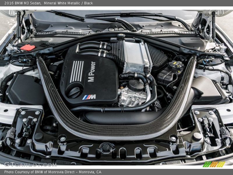  2016 M3 Sedan Engine - 3.0 Liter M DI TwinPower Turbocharged DOHC 24-Valve VVT Inline 6 Cylinder