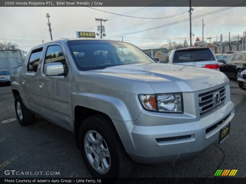 Billet Silver Metallic / Gray 2006 Honda Ridgeline RTL
