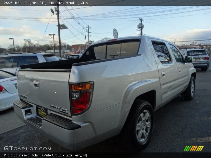 Billet Silver Metallic / Gray 2006 Honda Ridgeline RTL
