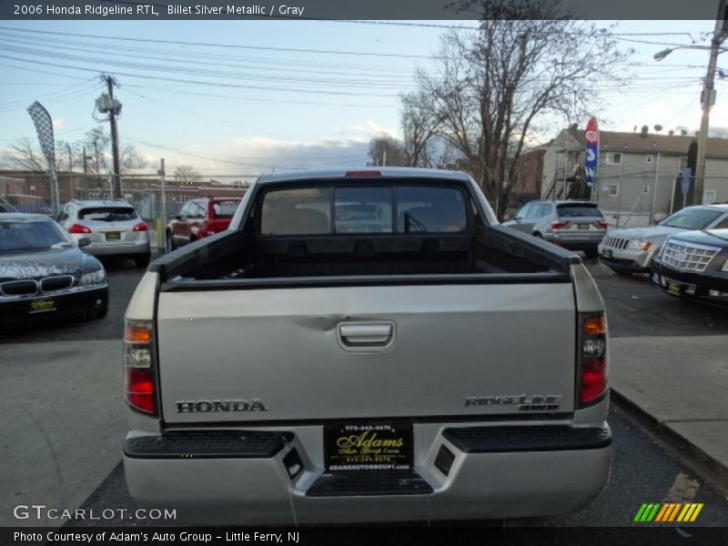 Billet Silver Metallic / Gray 2006 Honda Ridgeline RTL