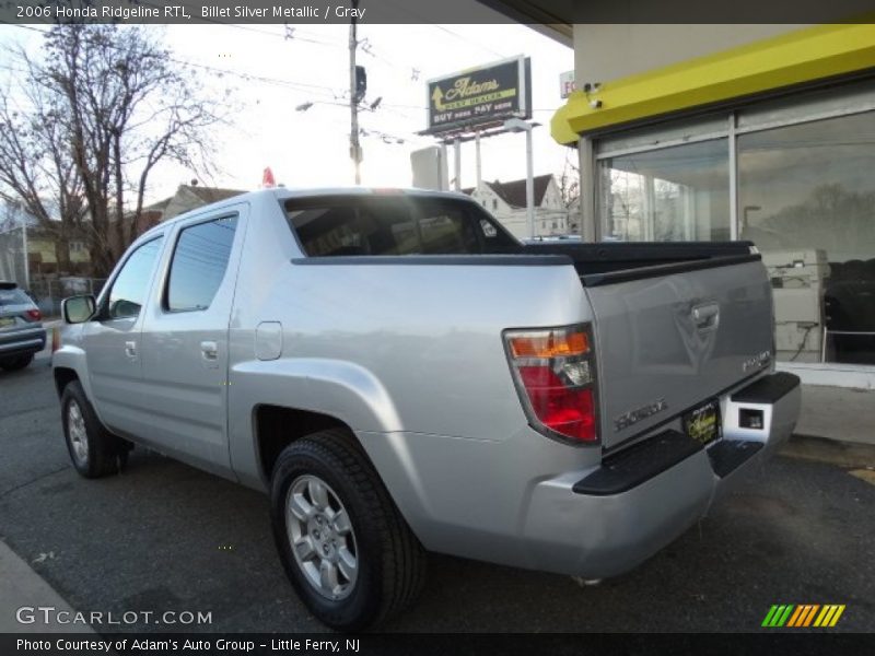 Billet Silver Metallic / Gray 2006 Honda Ridgeline RTL