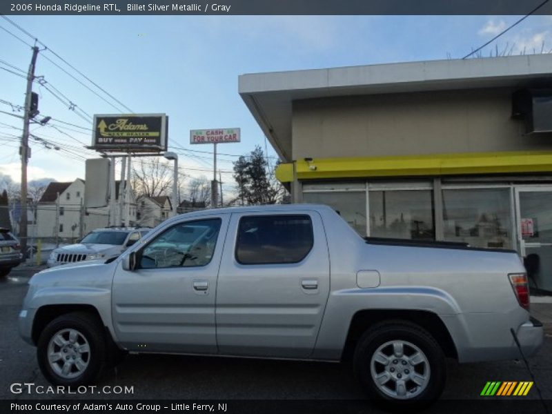 Billet Silver Metallic / Gray 2006 Honda Ridgeline RTL
