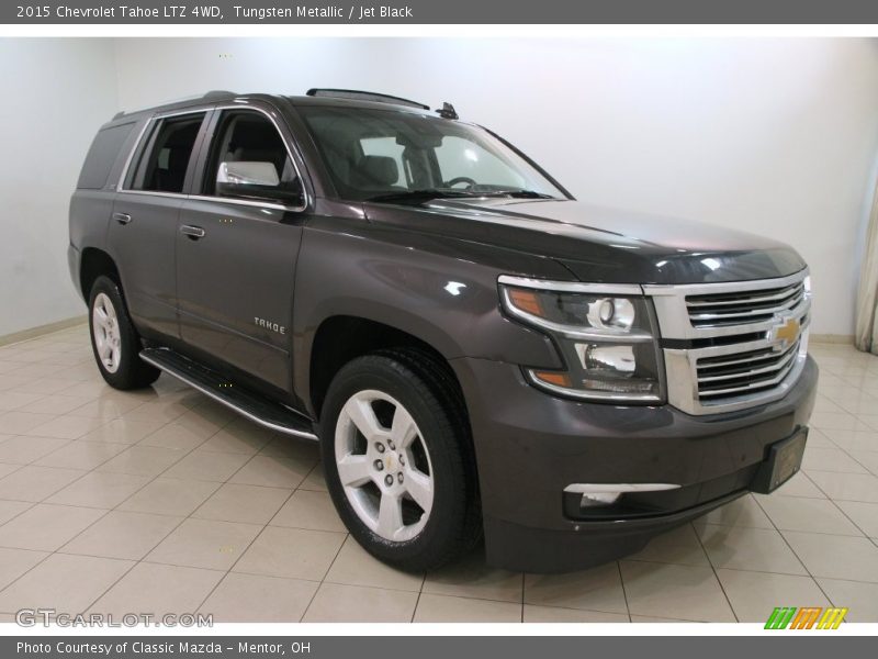 Tungsten Metallic / Jet Black 2015 Chevrolet Tahoe LTZ 4WD