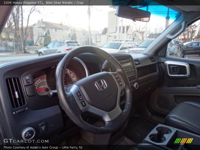 Billet Silver Metallic / Gray 2006 Honda Ridgeline RTL
