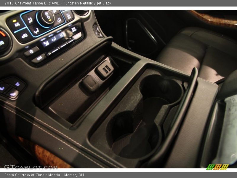 Tungsten Metallic / Jet Black 2015 Chevrolet Tahoe LTZ 4WD