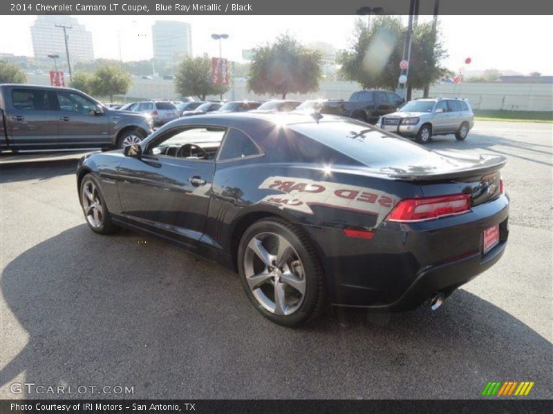 Blue Ray Metallic / Black 2014 Chevrolet Camaro LT Coupe