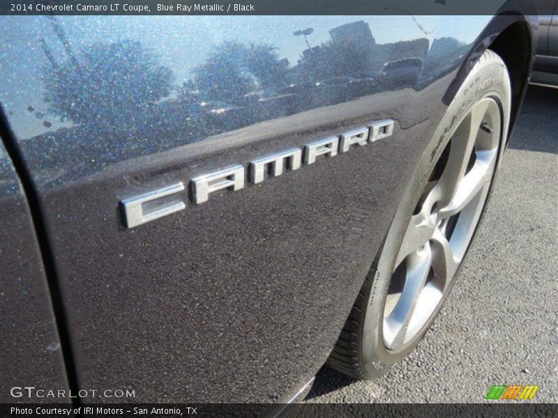 Blue Ray Metallic / Black 2014 Chevrolet Camaro LT Coupe