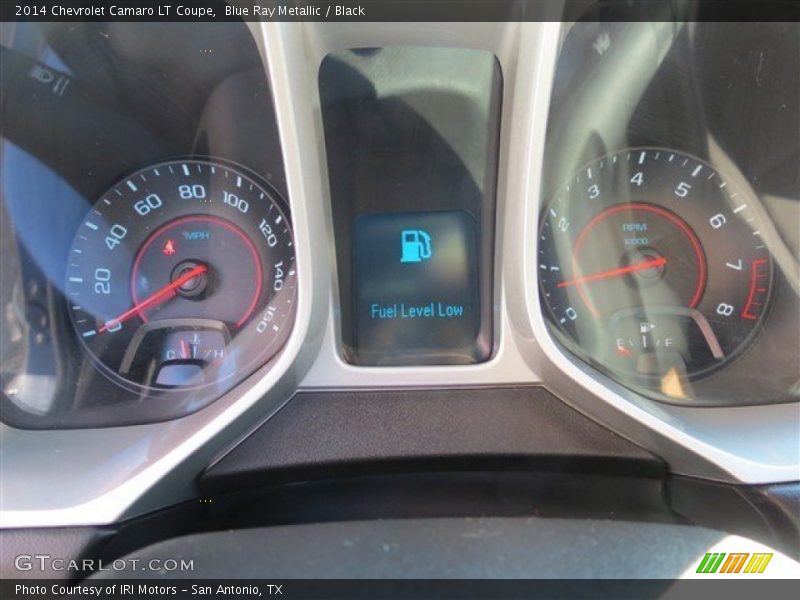 Blue Ray Metallic / Black 2014 Chevrolet Camaro LT Coupe