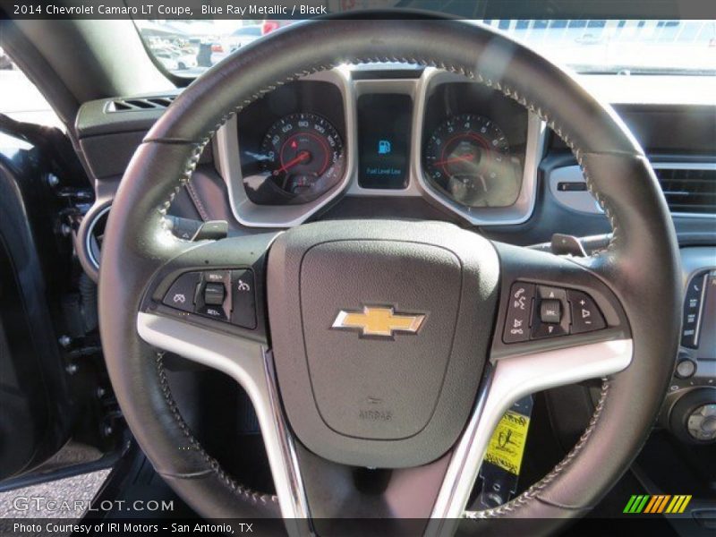 Blue Ray Metallic / Black 2014 Chevrolet Camaro LT Coupe